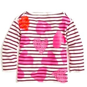 GUC Crewcuts Heart Collectible tee size 4-5